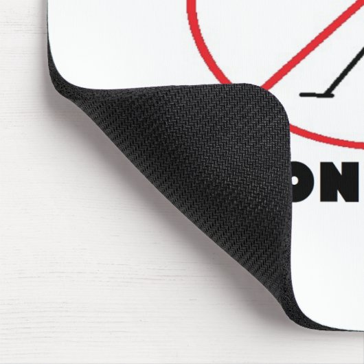 Ich umarme nicht mousepad (Ecke)