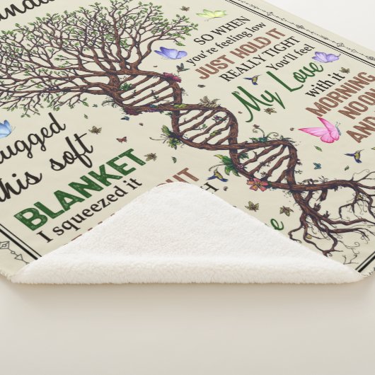 Ich umarmte diese weiche sherpadecke (3/4)