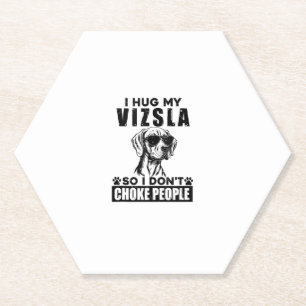 Ich umarmte meinen Vizsla, sodass ich nicht Leute Untersetzer