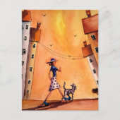 Ich und der Dalmatiner Postkarte (Vorderseite)