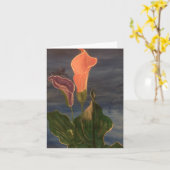 Ich und du, Klein, 4" x 5,6" Karte (Gelbe Blume)