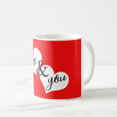 Ich und ihr Herz Kaffeetasse (VorderseiteRechts)