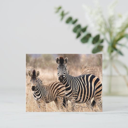 Ich und Mama Postkarte (Stehend Vorderseite)