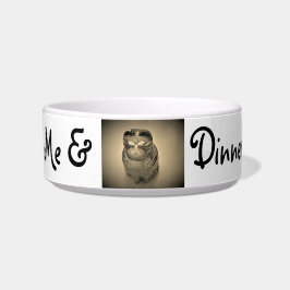 Ich und mein Abendessen Katzenschale Napf