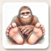 Ich und mein Bigfoot Getränkeuntersetzer (Vorderseite)