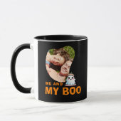 Ich und mein Boo Halloween-Foto Tasse (Links)