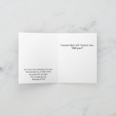 Ich und mein großer Mund - es tut mir leid! Grußka Karte (Innenseite)