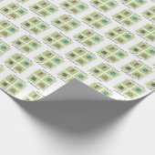 Ich und mein Haus dienen dem Lord Housewarming Geschenkpapier (Ecke)