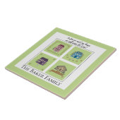 Ich und mein Haus, fügen Sie Familienname Keramik  Fliese (Seite)