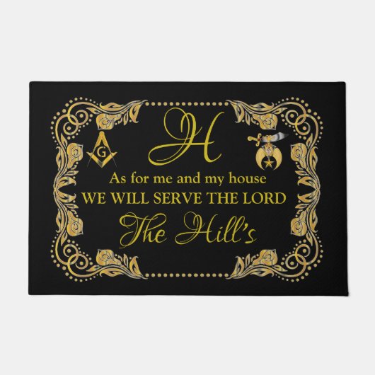 Ich und mein Haus vor der Tür Fußmatte (Vorderseite)