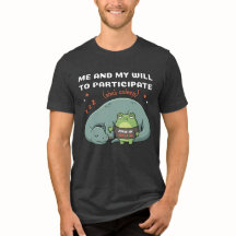 Ich und mein Wille teilzunehmen, lustiger Dinosaur