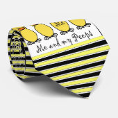 Ich und meine Blick-Krawatte Krawatte (Gerollt)