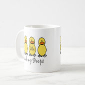 Ich und meine Blicke Kaffeetasse (Vorderseite Links)