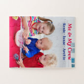 Ich und meine Crew Personalisiert Kids Foto Puzzle (Horizontal)