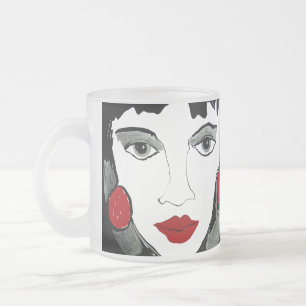 Ich und meine Ego-mattierte Kaffee-Tasse Mattglastasse