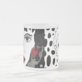 Ich und meine Ego-mattierte Kaffee-Tasse Mattglastasse (Mittel)