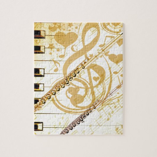 Ich und meine Flöten_ Puzzle (Vertikal)