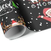 Ich und meine Gnomen zu Weihnachten Geschenkpapier (Rolleneckpunkt)