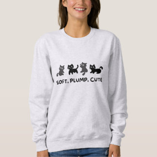 Ich und meine Katze reden über You-Cat Lover T - S Sweatshirt
