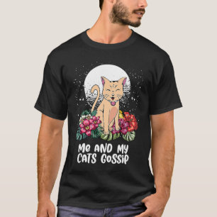 Ich und meine Katzen Klatsch Katze   Kitten Humor  T-Shirt