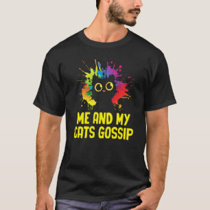 Ich und meine Katzen Klatsch Katzenliebhaber Lusti T-Shirt