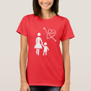 Ich und meine Mutter l I Liebe Mama l Moderne Mutt T-Shirt