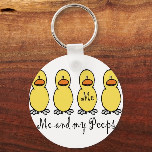 Ich und meine Pieps Schlüsselanhänger (Vorderseite)