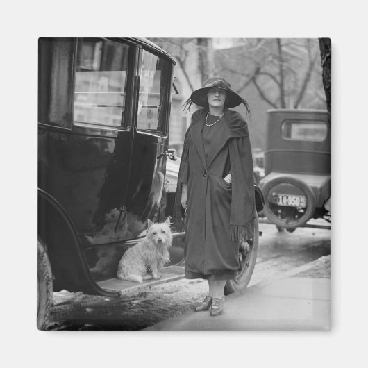 Ich und meine Westie, 1920er Magnet (Vorne)