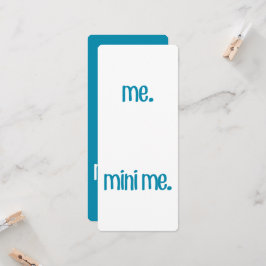 Ich und Mini Einladung