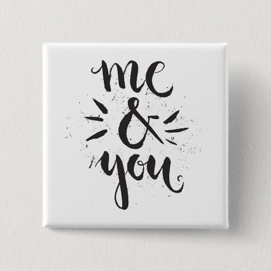 Ich und Sie Button (Vorderseite)