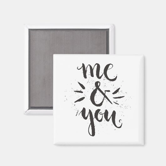 Ich und Sie Magnet (Vorderseite/Rückseite)