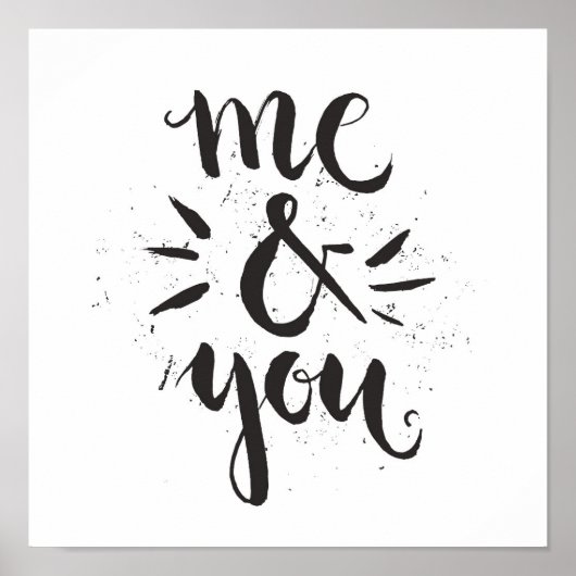 Ich und Sie Poster (Vorne)