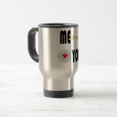 Ich und Sie. Reisebecher (Vorderseite Links)