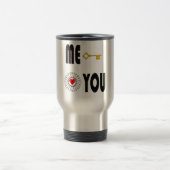 Ich und Sie. Reisebecher (Mittel)