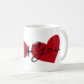 Ich und Sie Tasse des Valentines Tages (VorderseiteRechts)