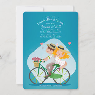 Ich und Sie verbinden Brautparty-Einladung Einladung