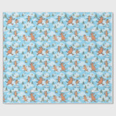 Ich und Vater Sommerspass Geschenkpapier (Flach)