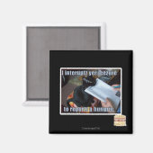Ich unterbreche Yen Leezure Magnet (Vorderseite/Rückseite)