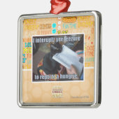 Ich unterbreche YER Leezure Ornament Aus Metall (Links)