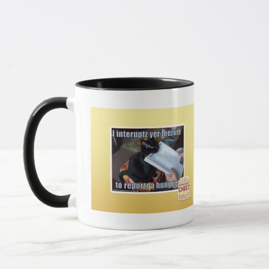 Ich unterbreche YER Leezure Tasse (Links)