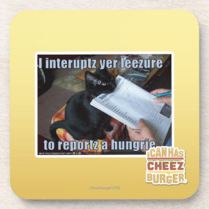 Ich unterbreche YER Leezure Untersetzer