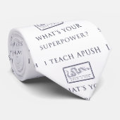 Ich unterrichte APUSH (verbinden Sie oder die) Krawatte (Gerollt)