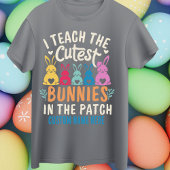 Ich unterrichte das Niedlichste Bunnies Personalis T-Shirt