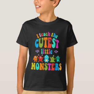 Ich unterrichte das süße kleine Monster Halloween- T-Shirt