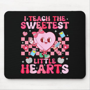 Ich unterrichte das süßeste kleine Herz Lehrer Val Mousepad