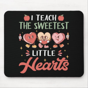 Ich unterrichte das süßeste kleine Herz Mousepad