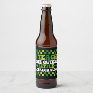 Ich unterrichte den Niedlichen Kobold Bierflaschenetikett