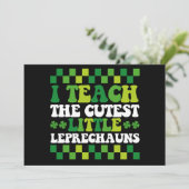 Ich unterrichte den Niedlichen Kobold Einladung (Stehend Vorderseite)