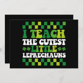 Ich unterrichte den Niedlichen Kobold Einladung (Vorne/Hinten)