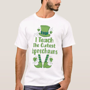 Ich unterrichte den Niedlichen Leprechauns St. Pat T-Shirt